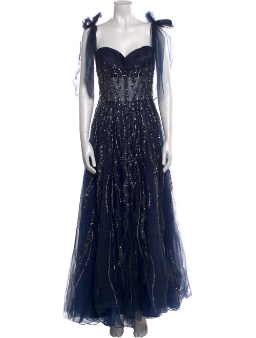 Jovani Square Neckline Long Dress