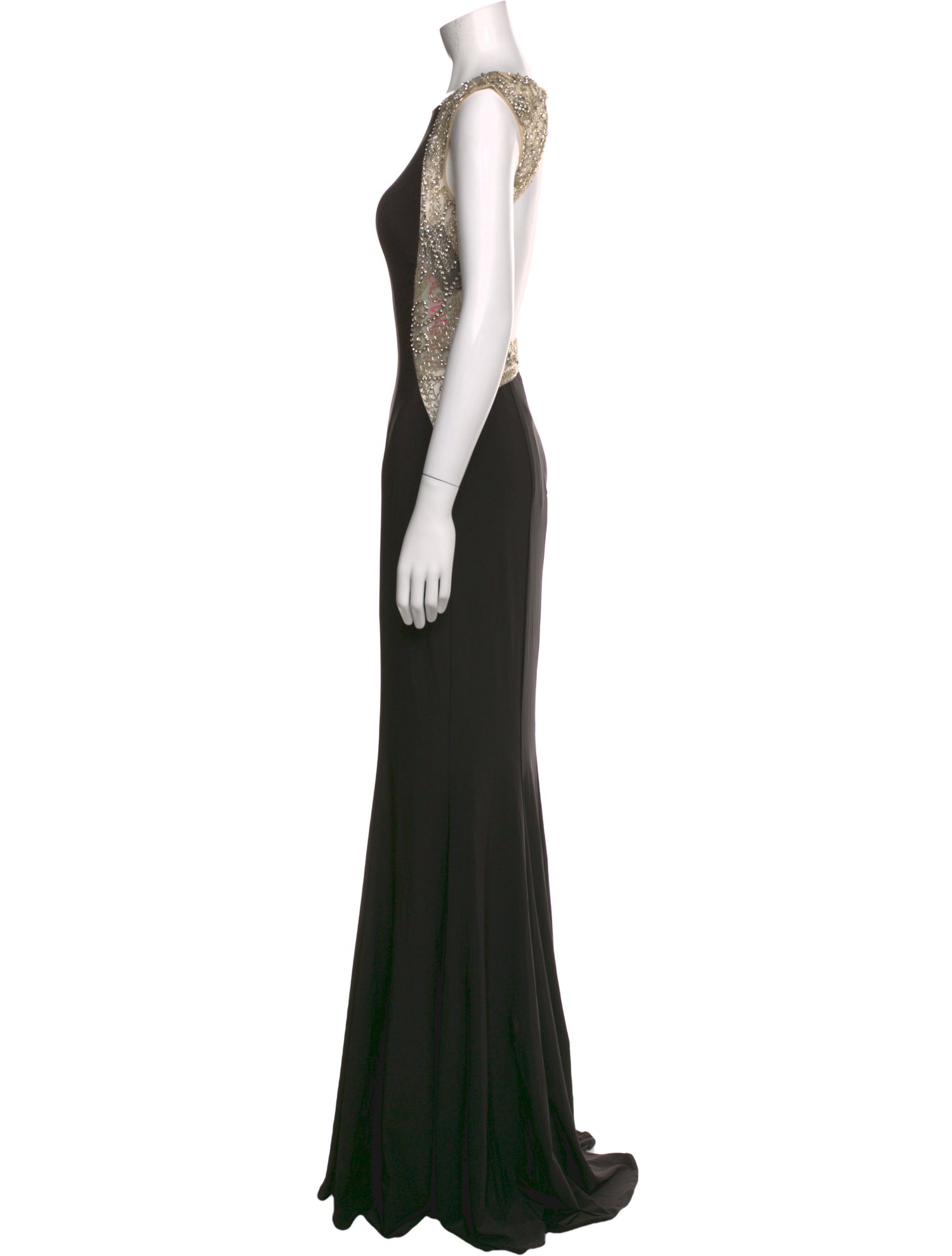 Jovani Crew Neck Long Dress w/ Tags