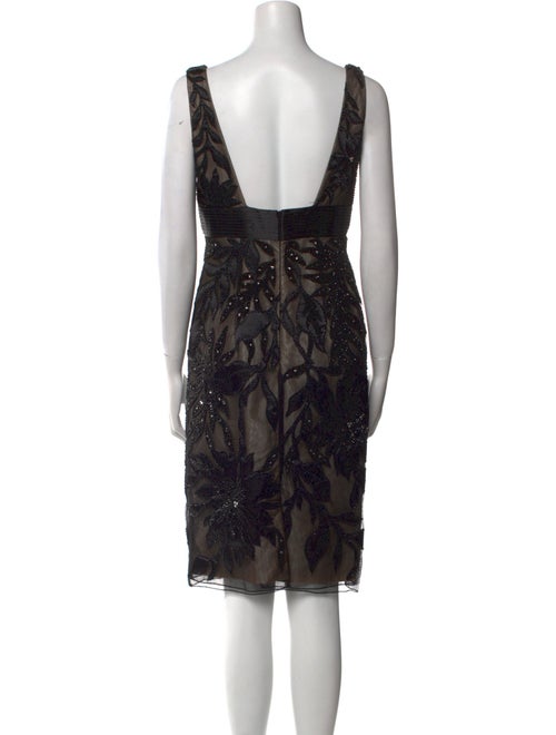 Jovani Printed Knee-Length Dress