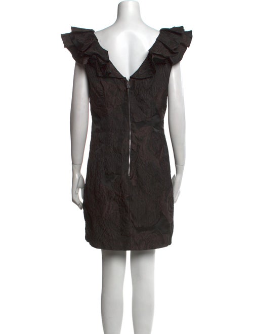 Jovani V-Neck Mini Dress