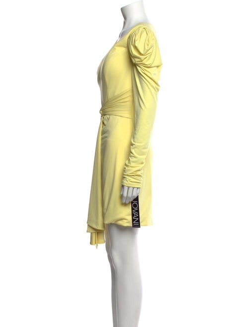 Jovani V-Neck Mini Dress