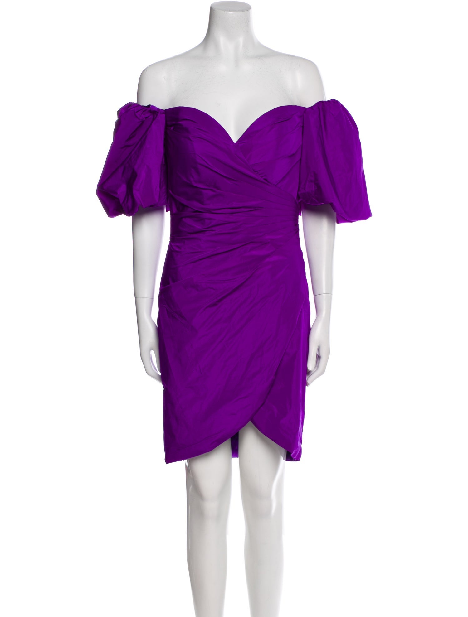 Jovani Off-The-Shoulder Mini Dress