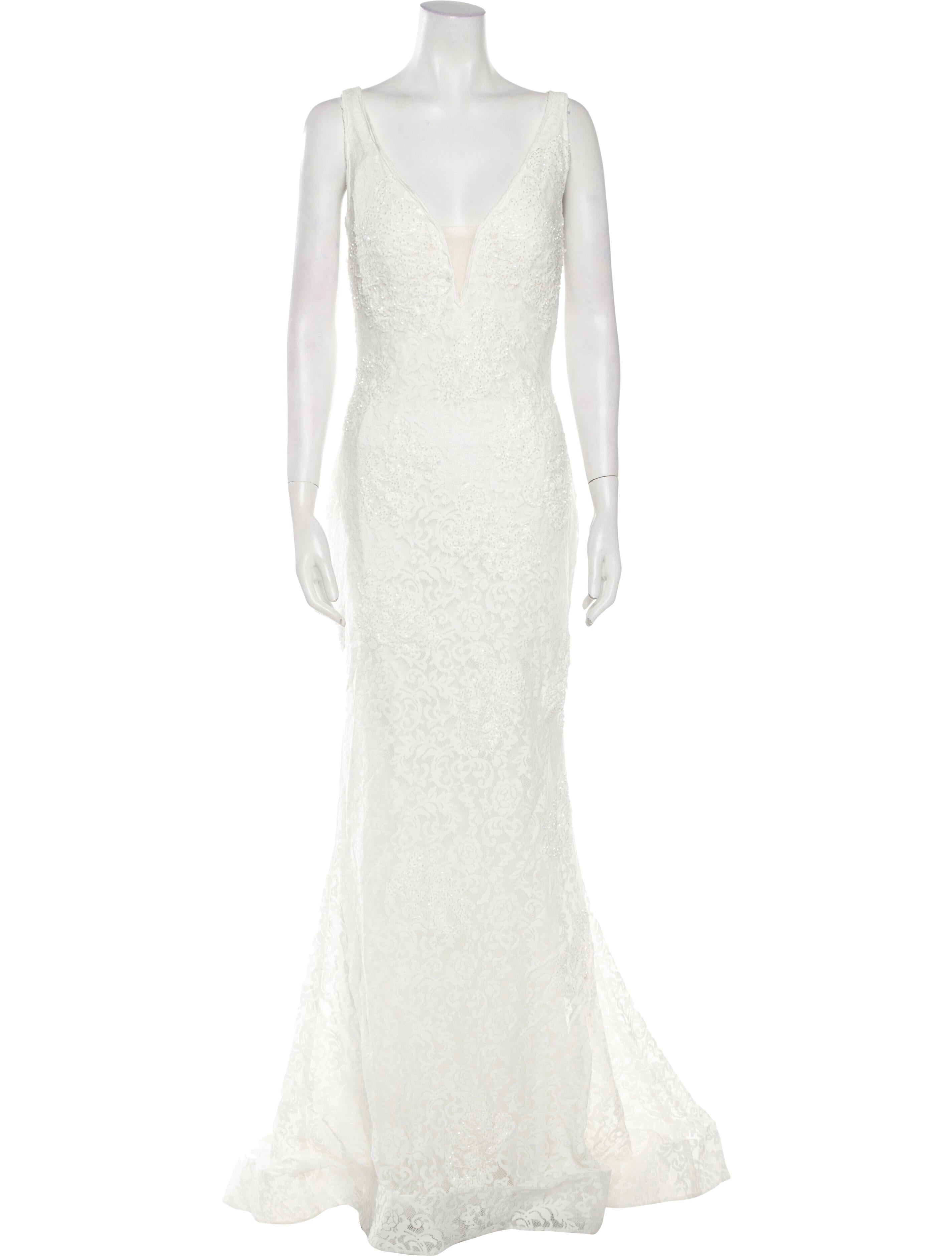 Jovani V-Neck Long Dress