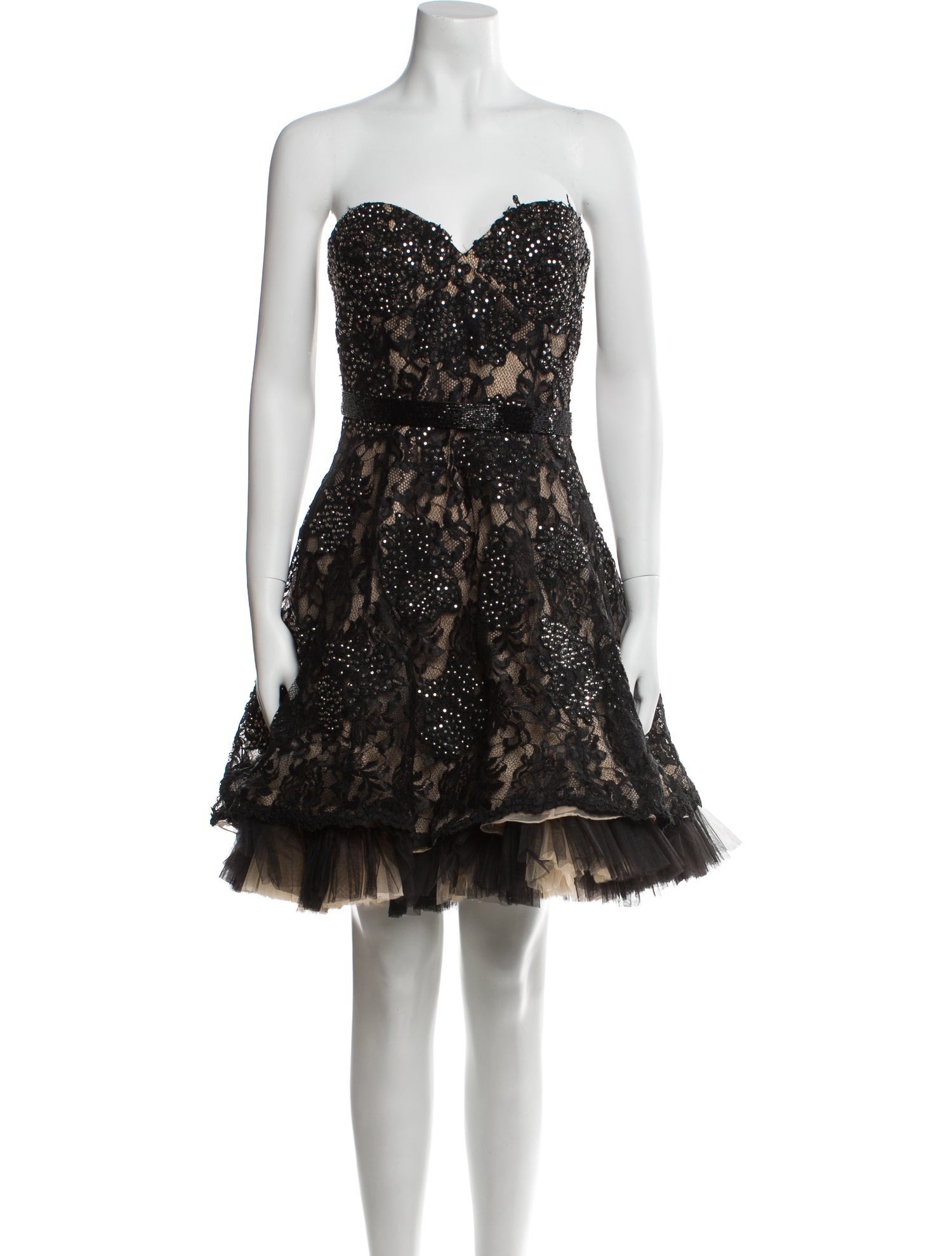 Jovani Strapless Mini Dress