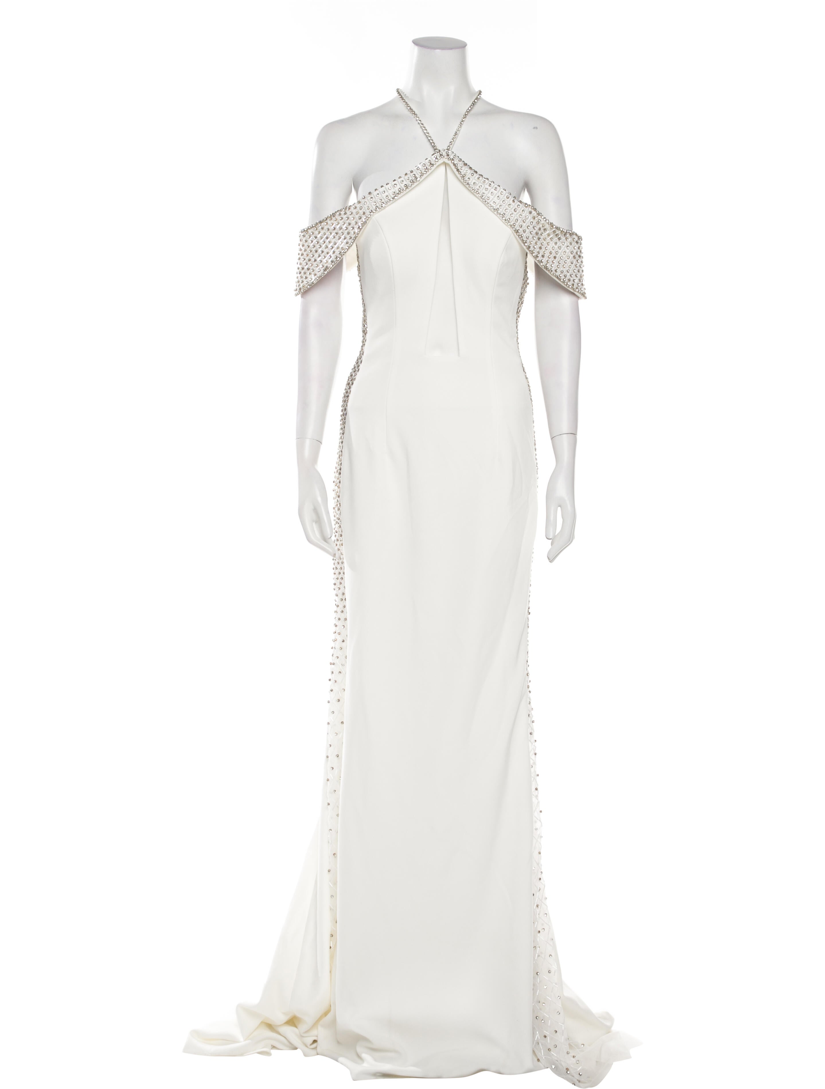 Jovani Halterneck Long Dress