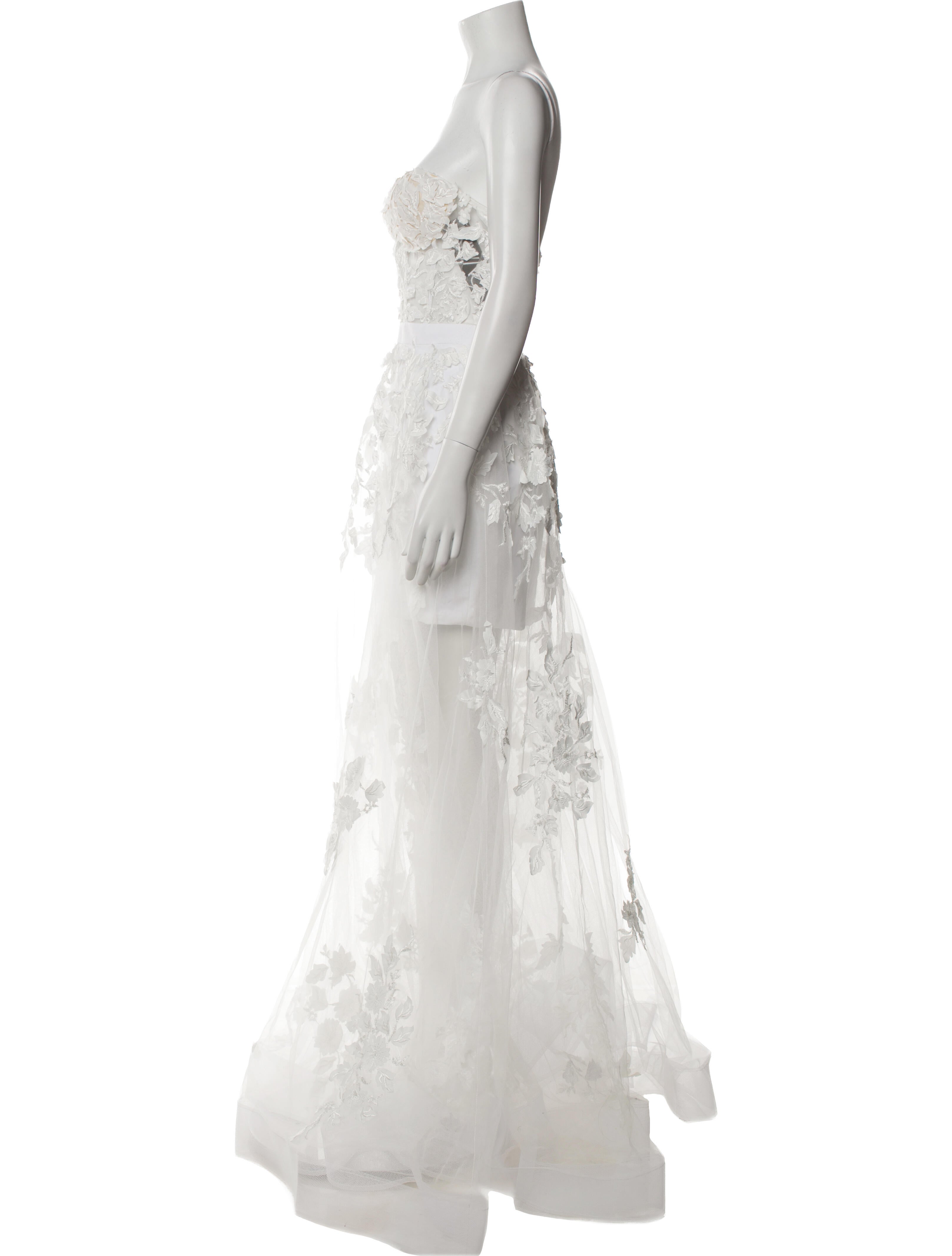 Jovani Lace Pattern Long Dress