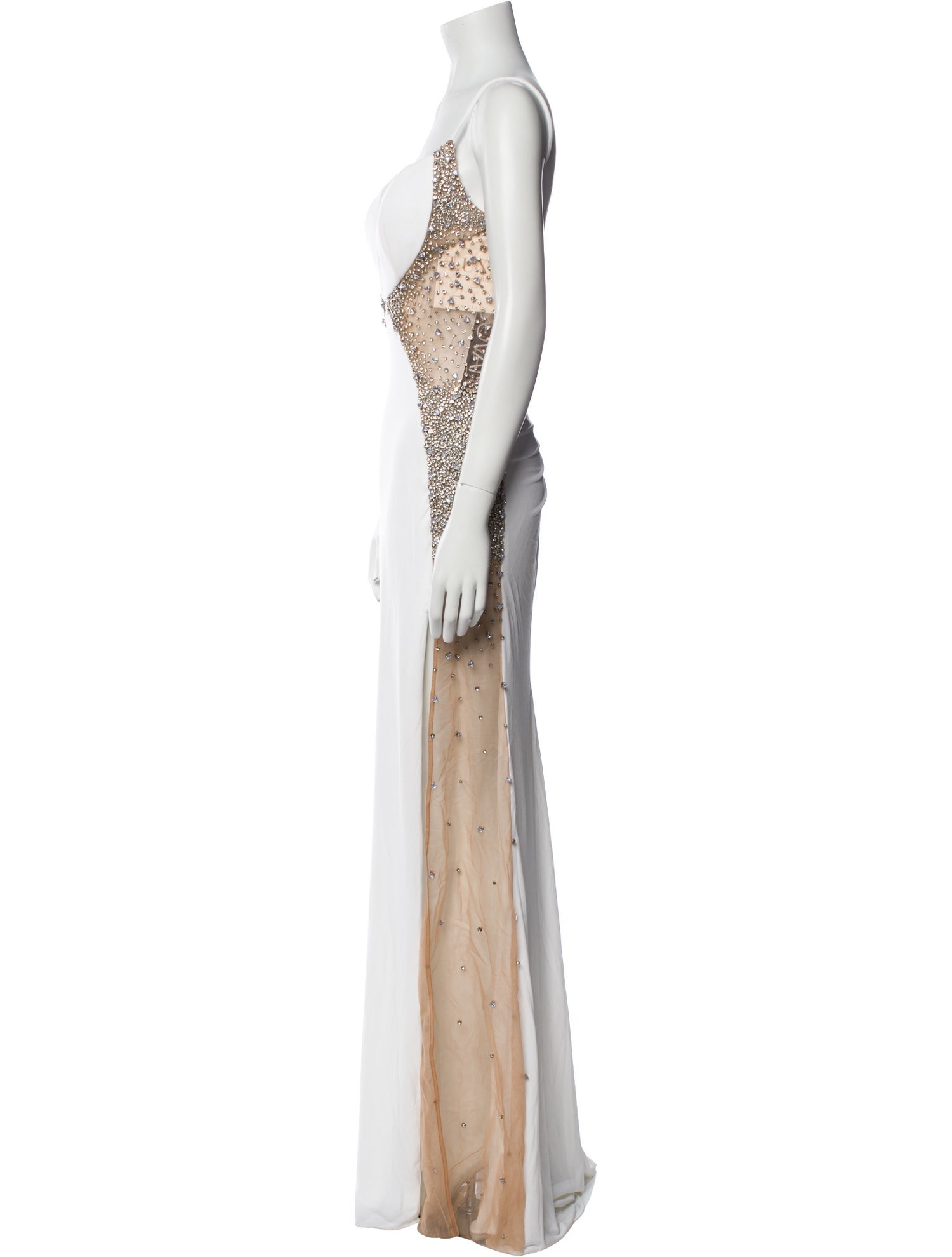 Jovani V-Neck Long Dress w/ Tags