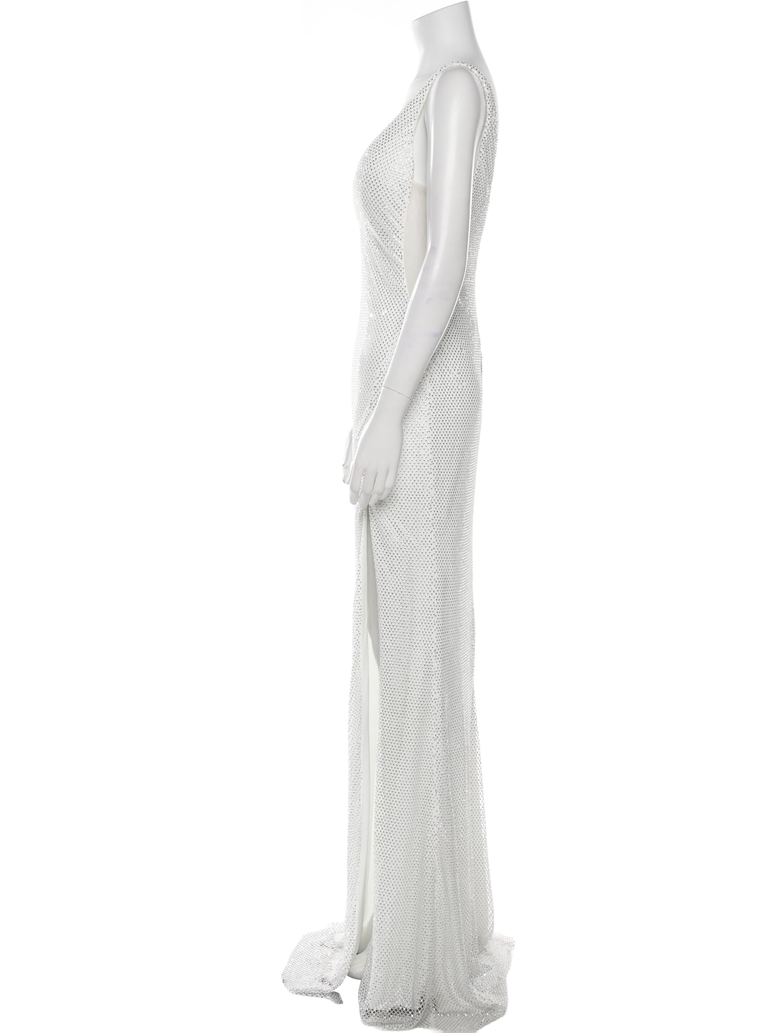 Jovani V-Neck Long Dress