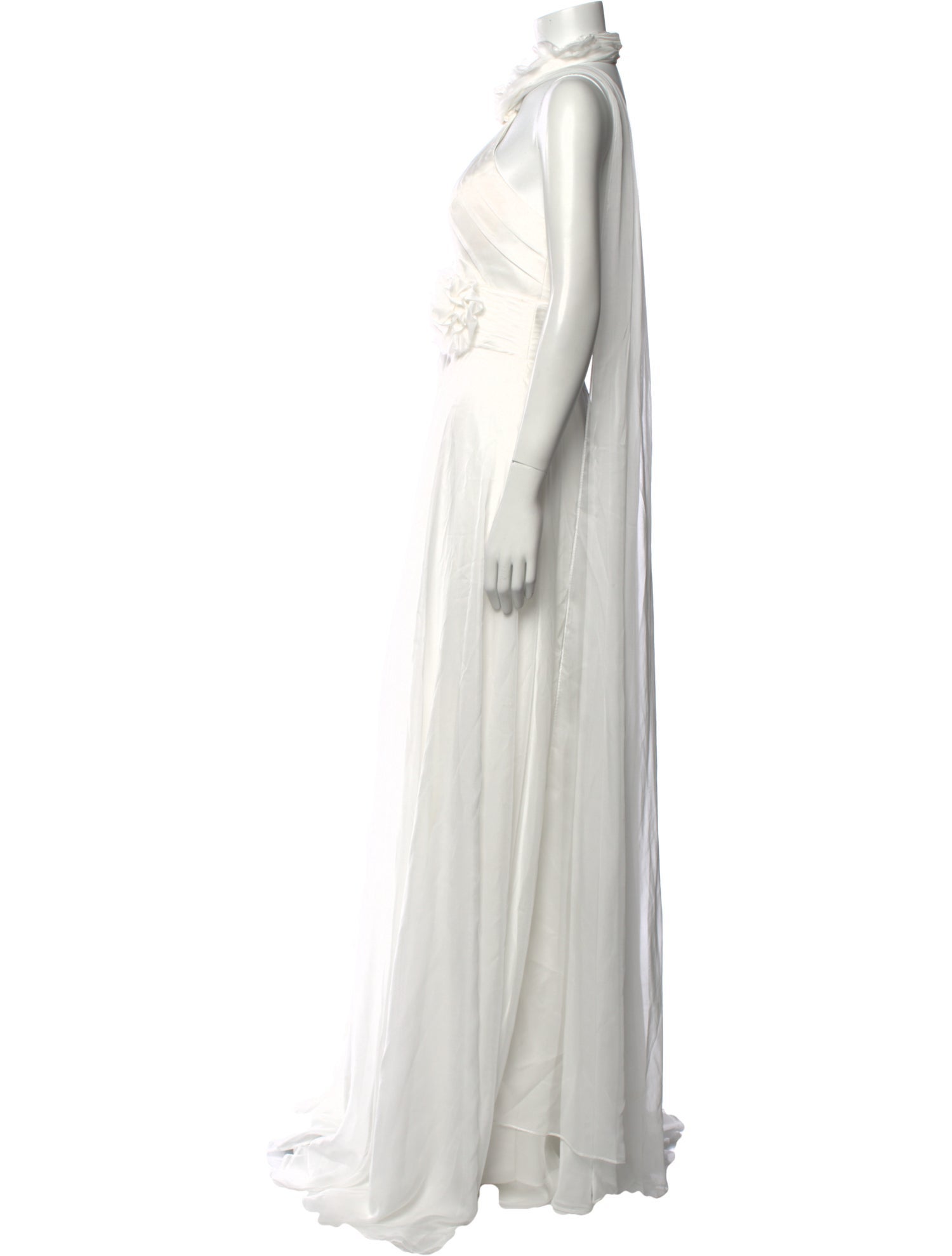 Jovani Mock Neck Long Dress