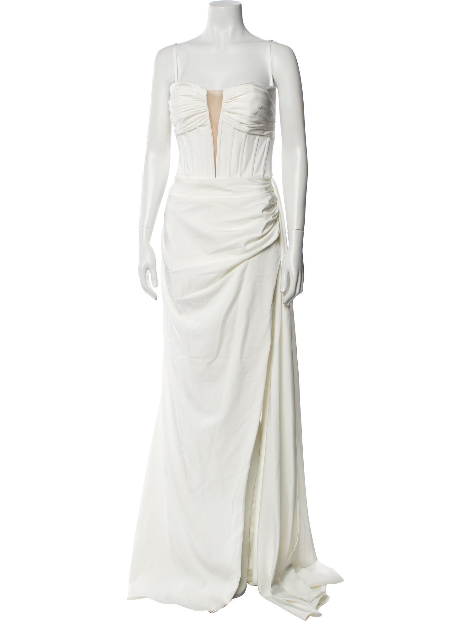 Jovani Square Neckline Long Dress