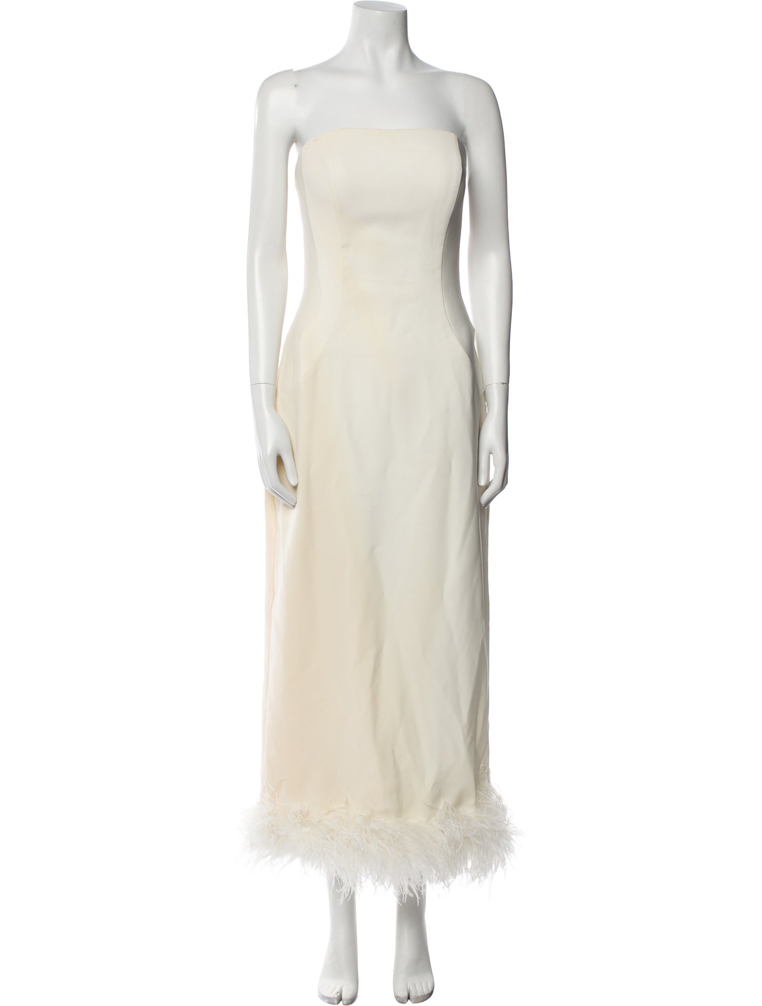 Jovani Strapless Midi Length Dress