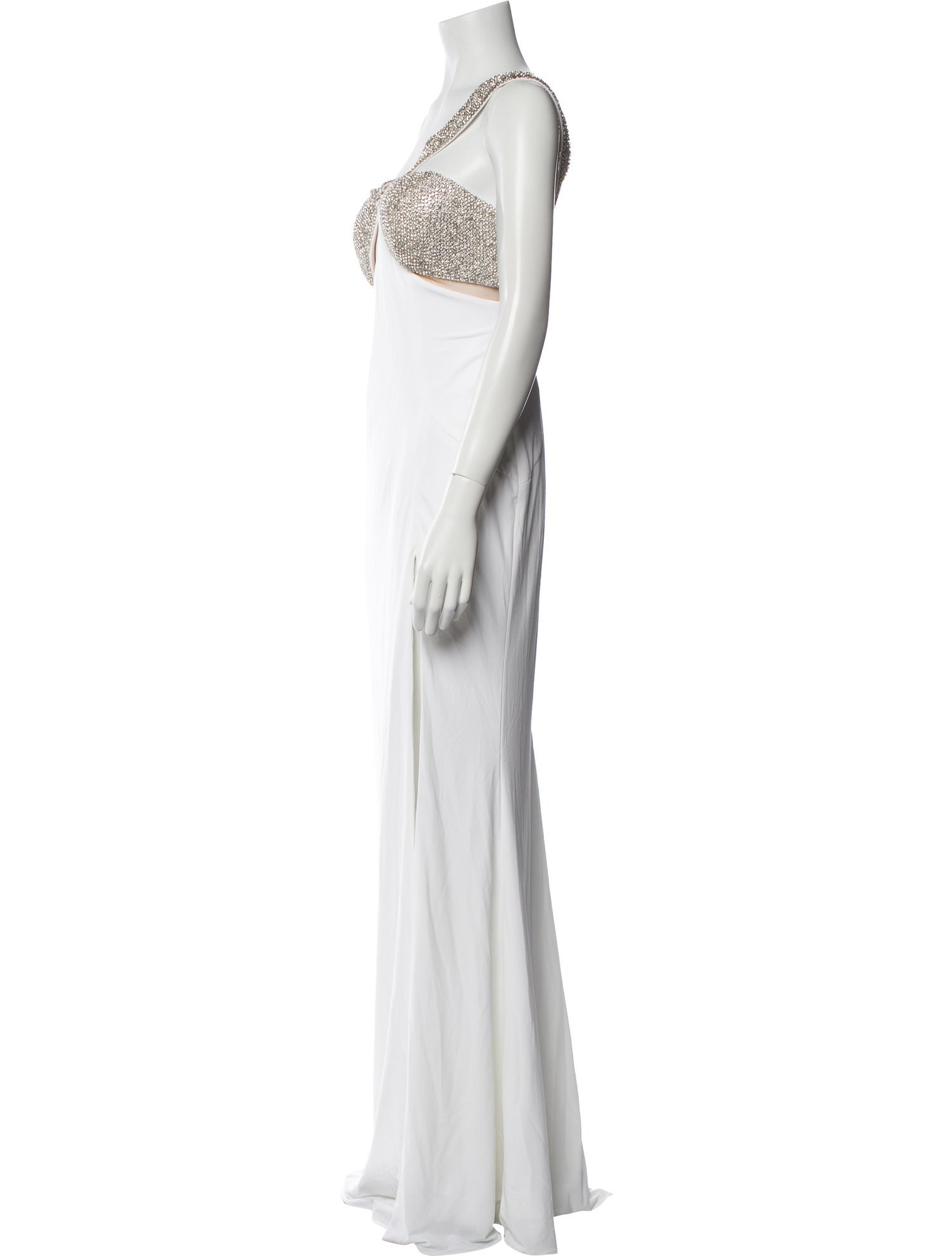 Jovani V-Neck Long Dress w/ Tags