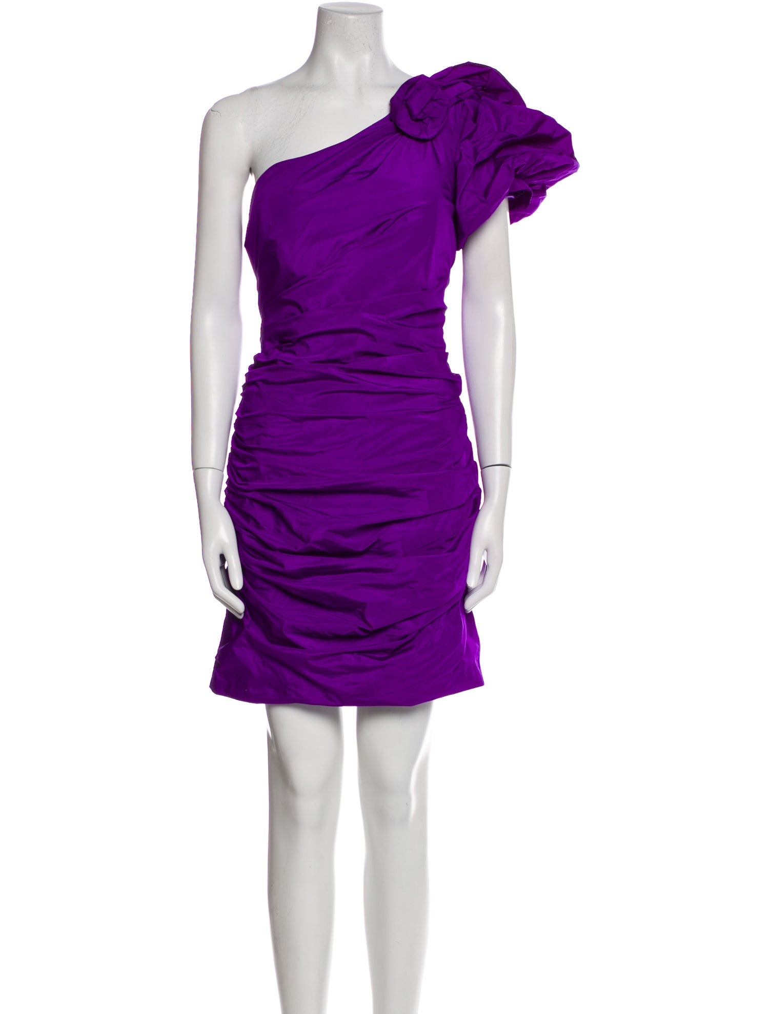 Jovani One-Shoulder Mini Dress