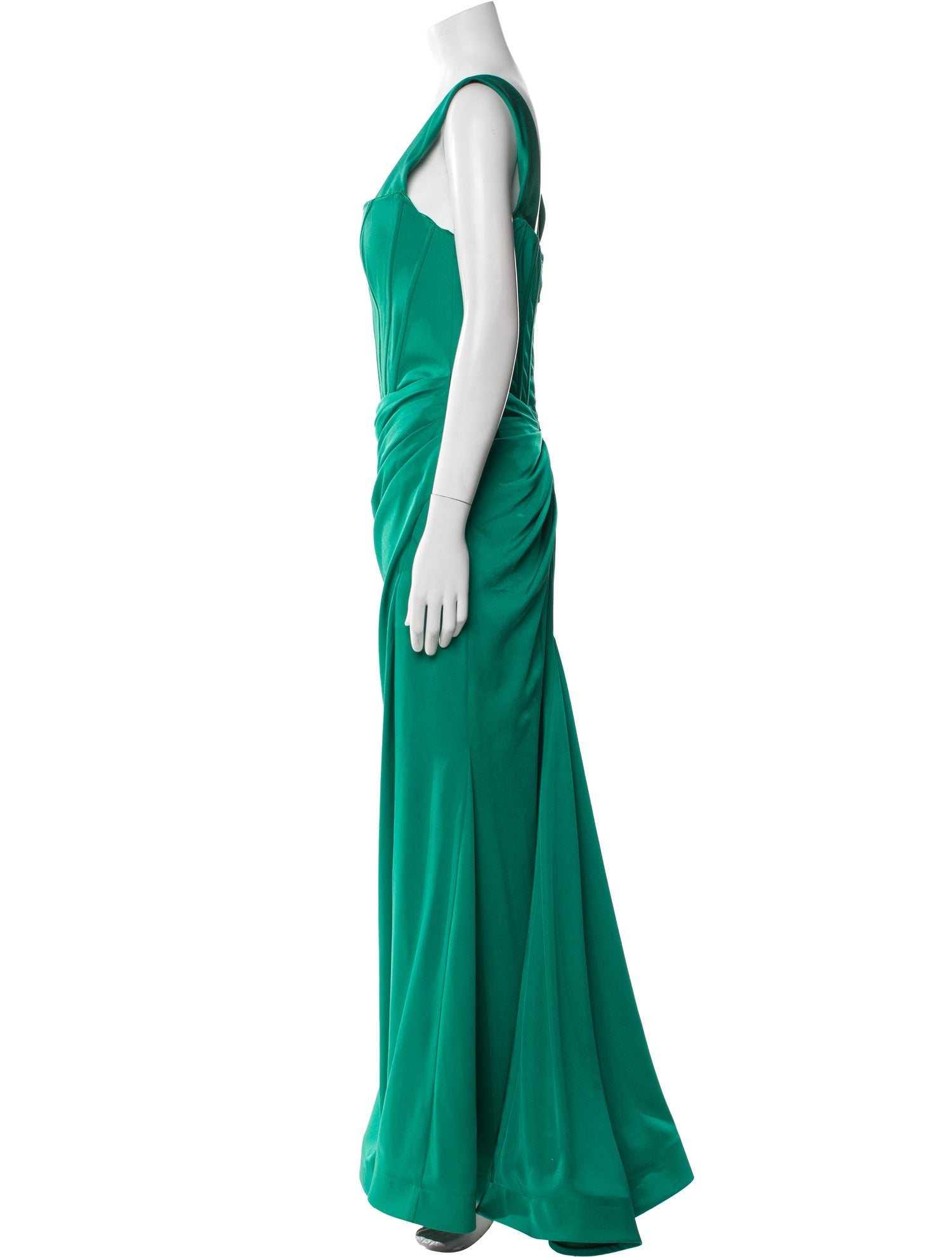 Jovani Square Neckline Long Dress