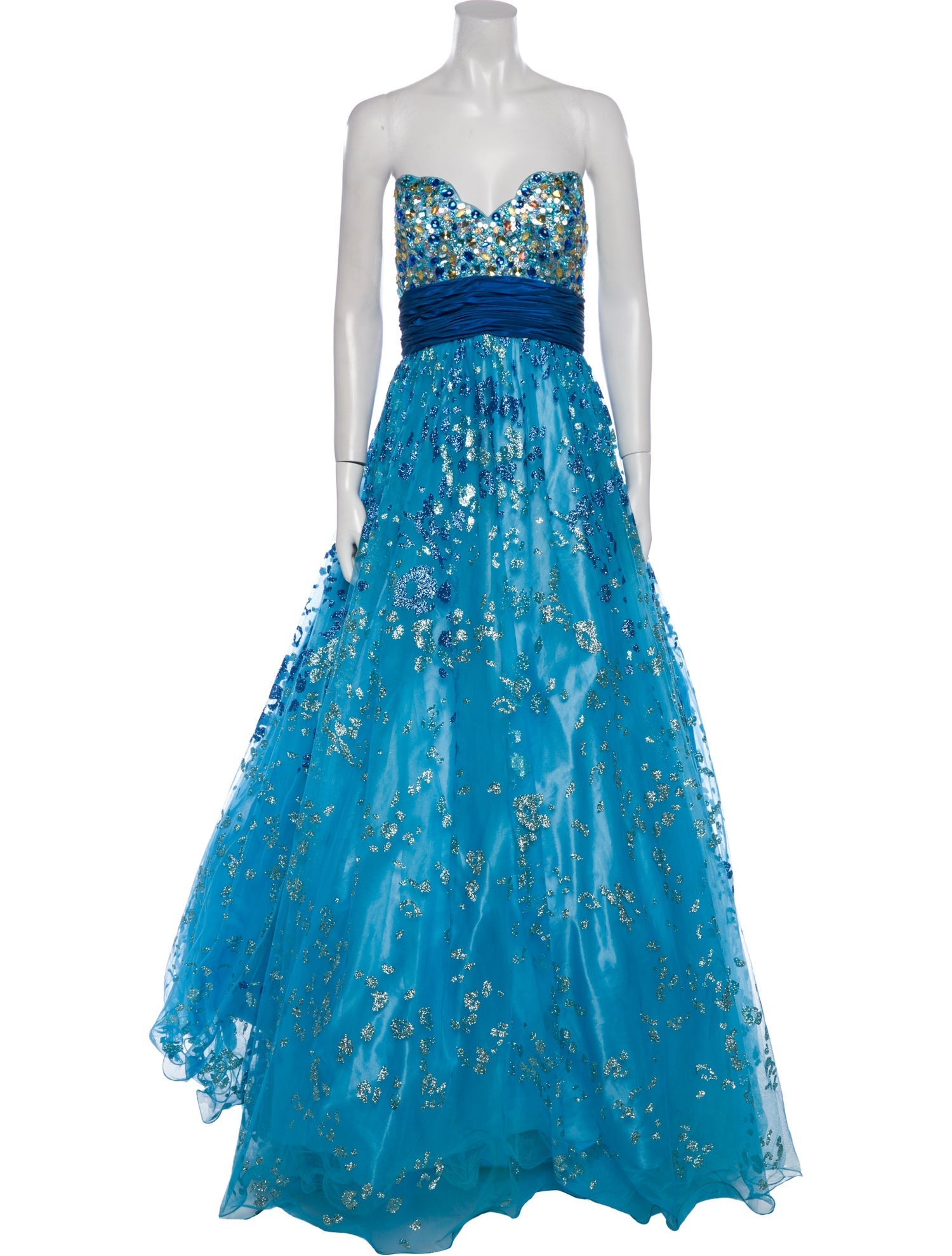 Jovani Nylon Long Dress