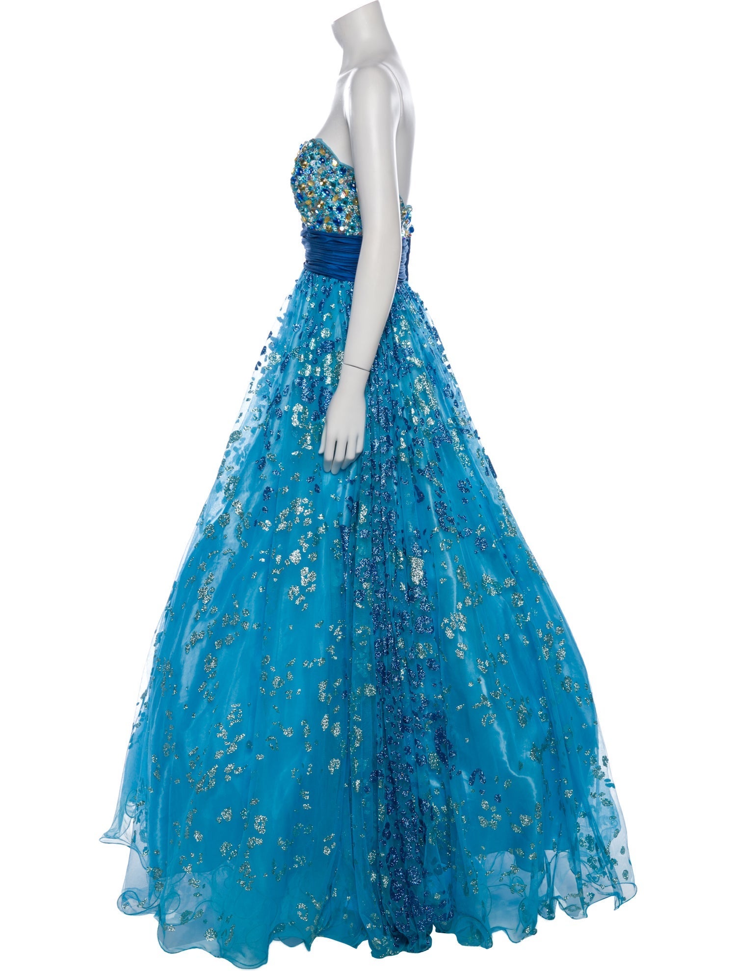 Jovani Nylon Long Dress