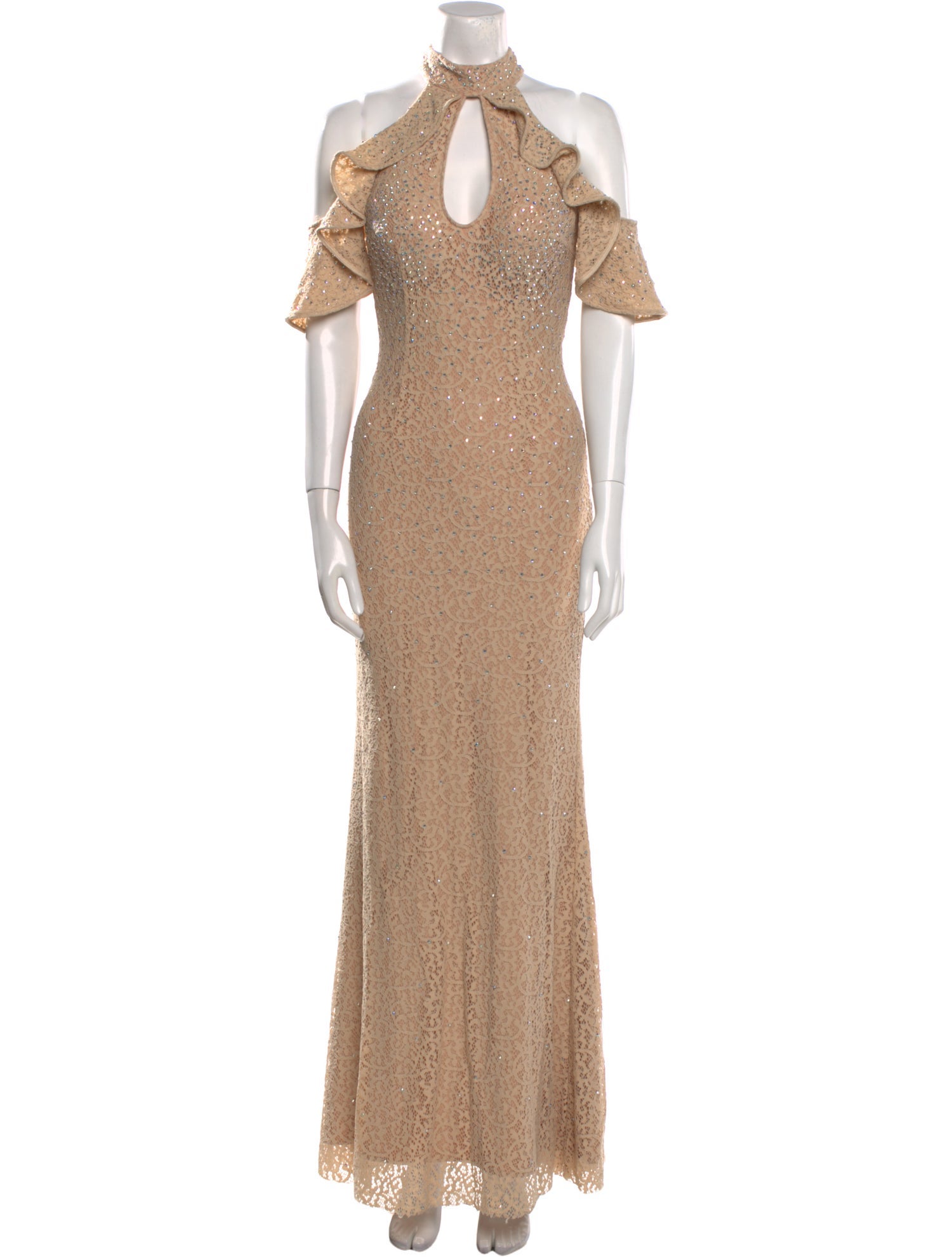 Jovani Patterned Long Dress