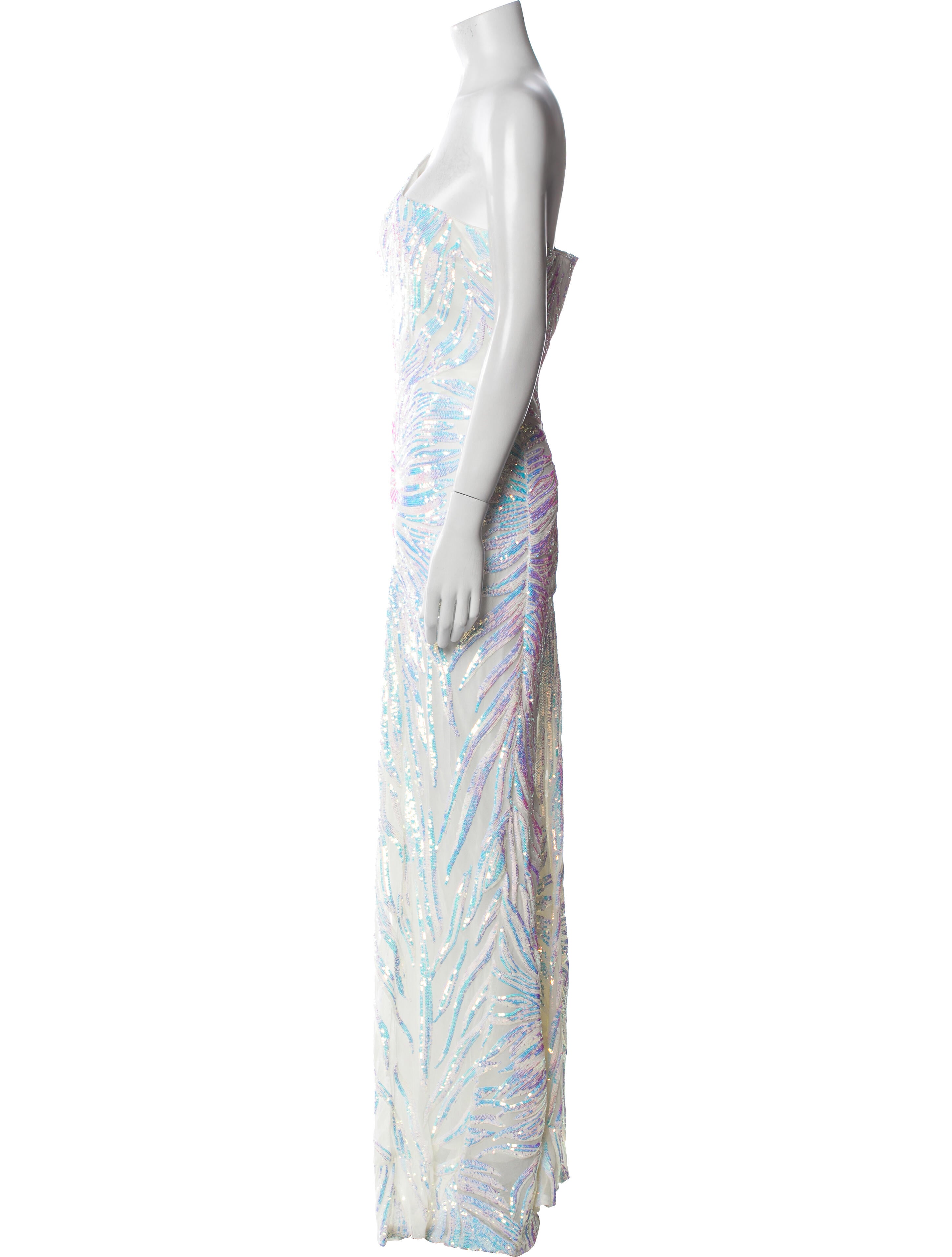 Jovani Linen Long Dress w/ Tags