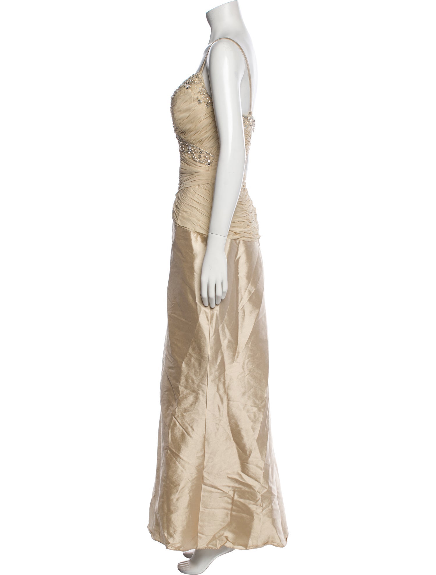 Jovani Silk Long Dress