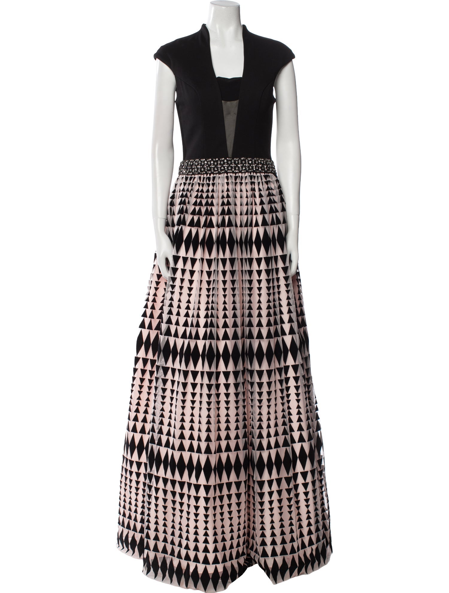 Jovani Printed Long Dress