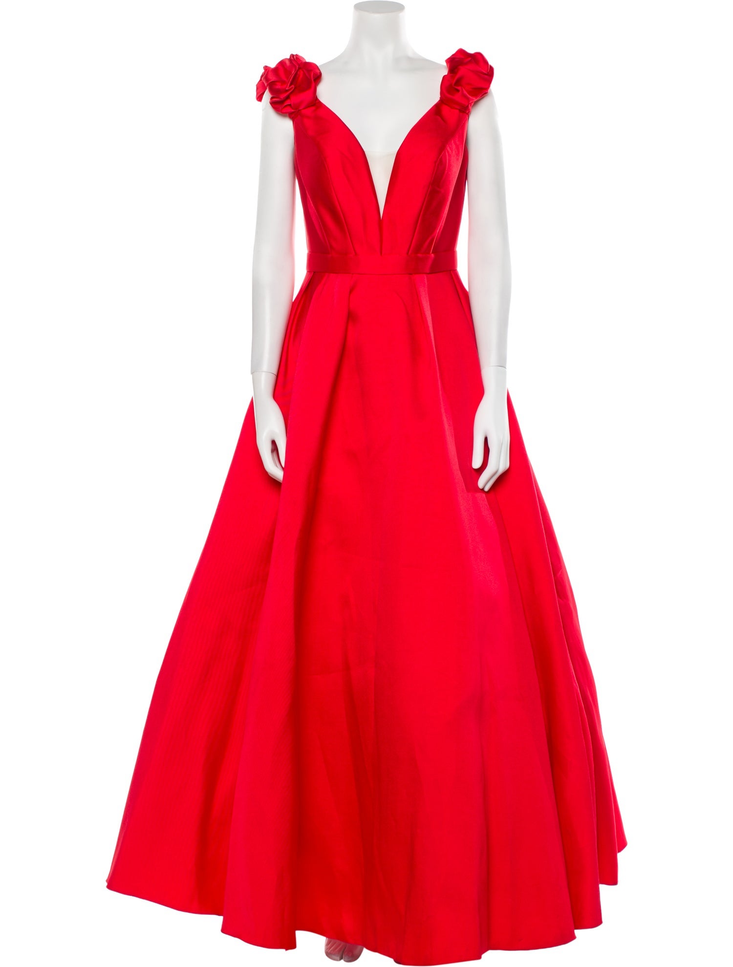 Jovani V-Neck Long Dress