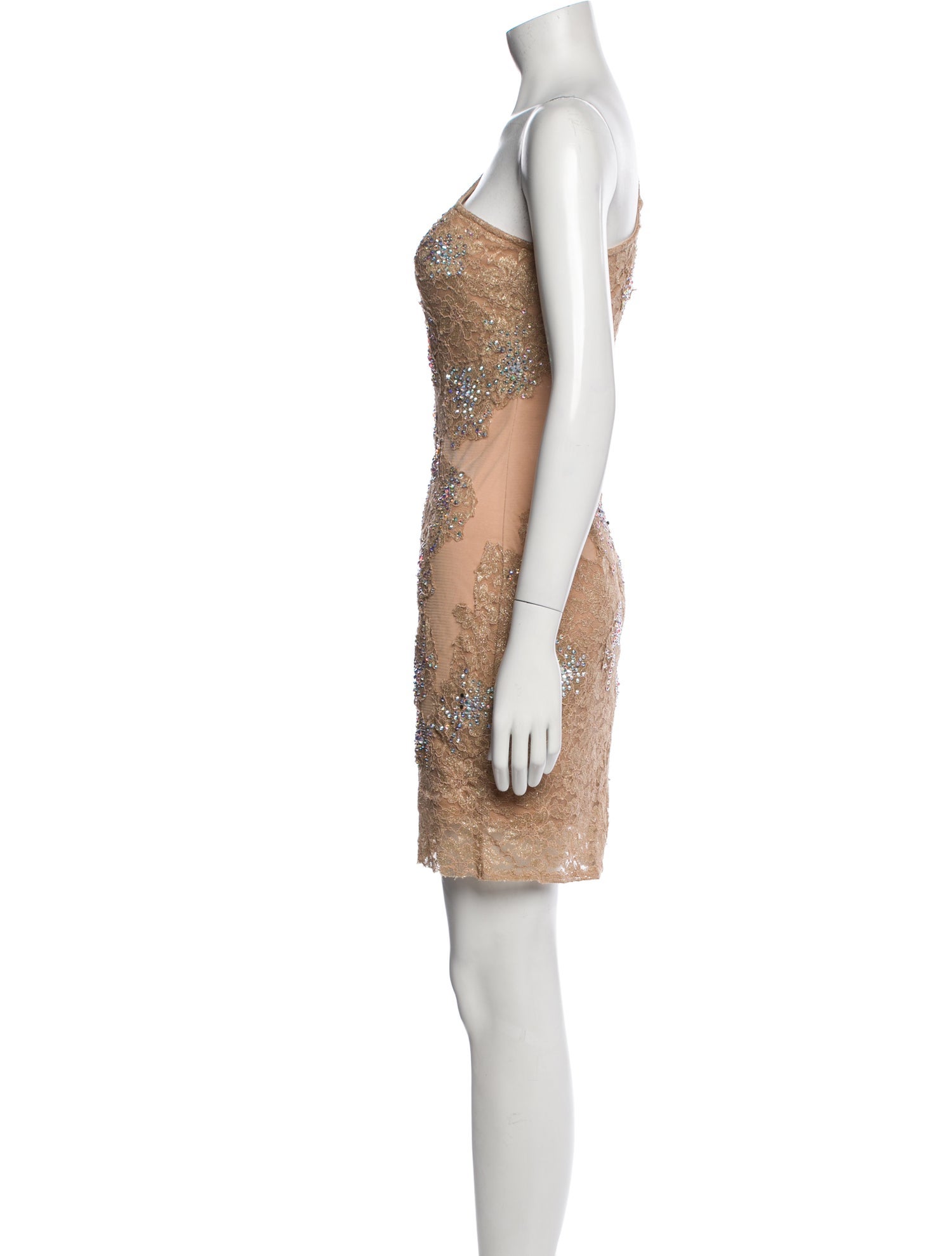 Jovani One-Shoulder Mini Dress