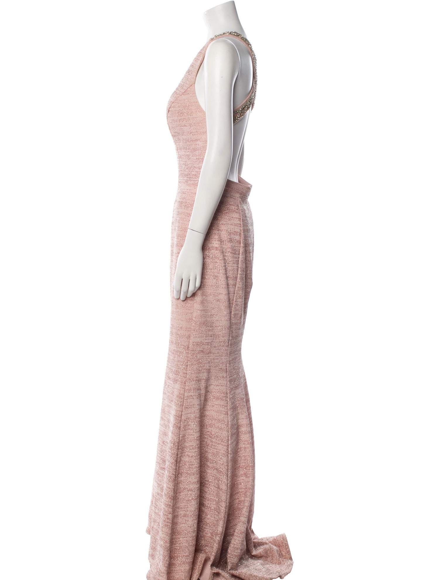 Jovani Scoop Neck Long Dress