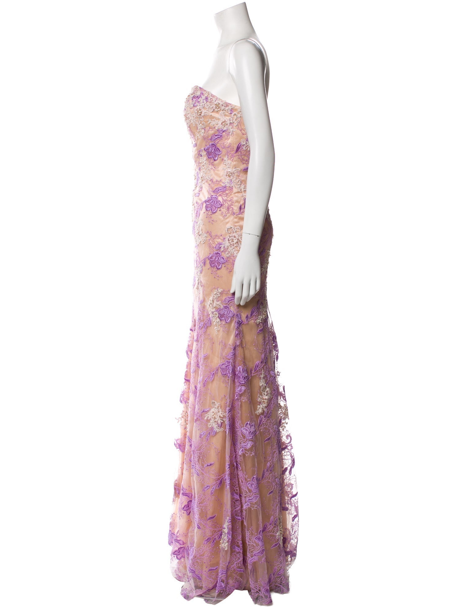 Jovani Patterned Long Dress