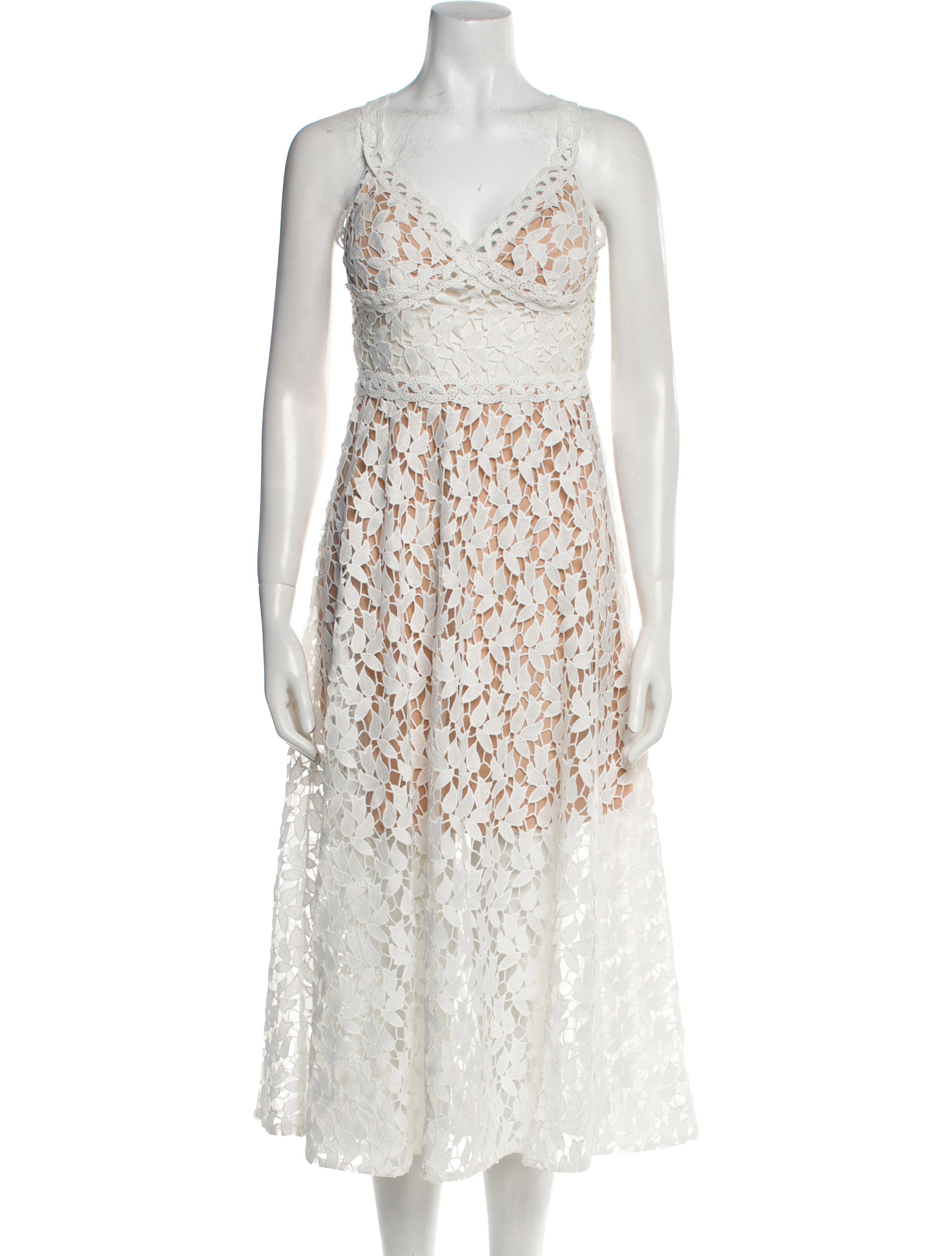 Jovani Nylon Midi Length Dress