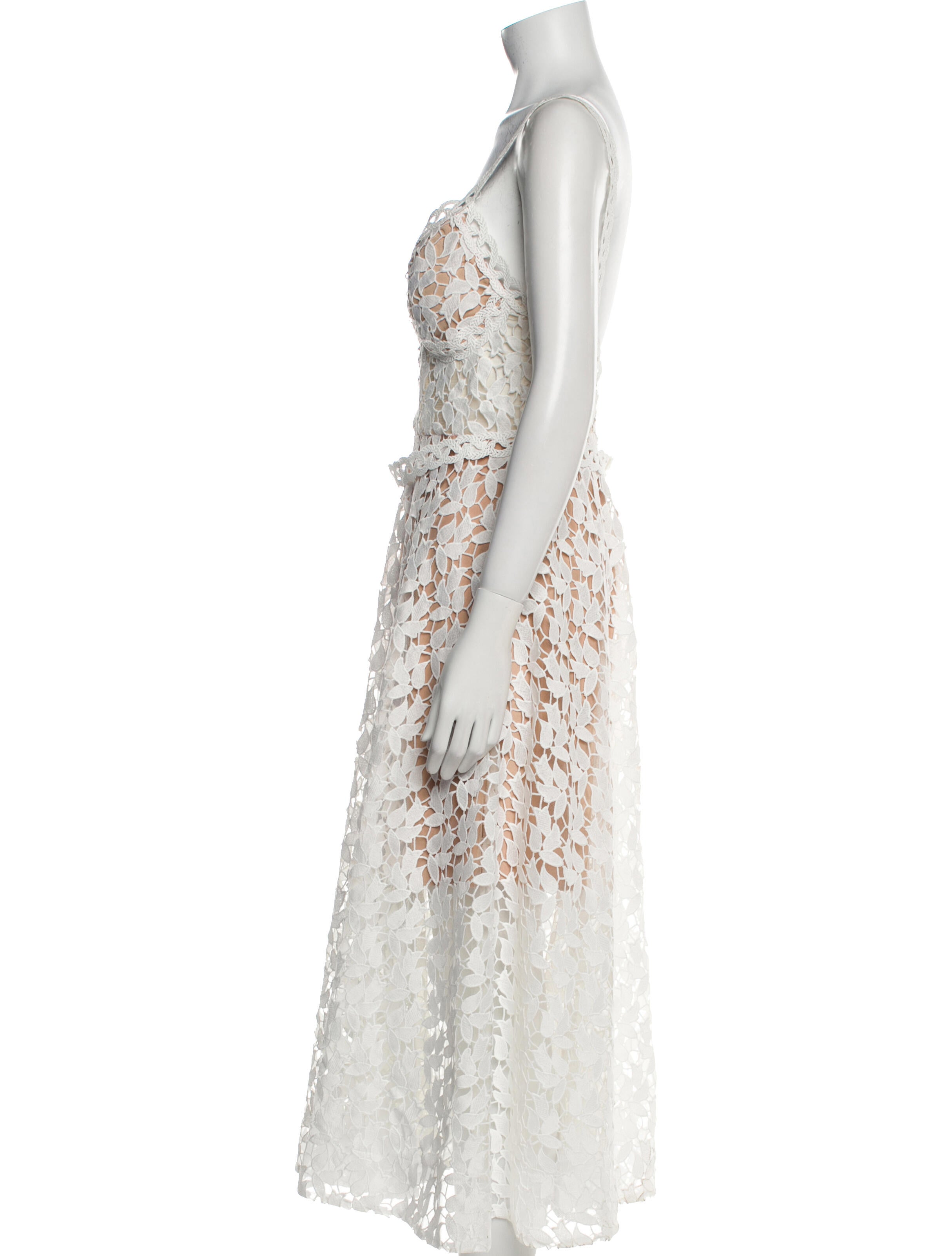 Jovani Nylon Midi Length Dress