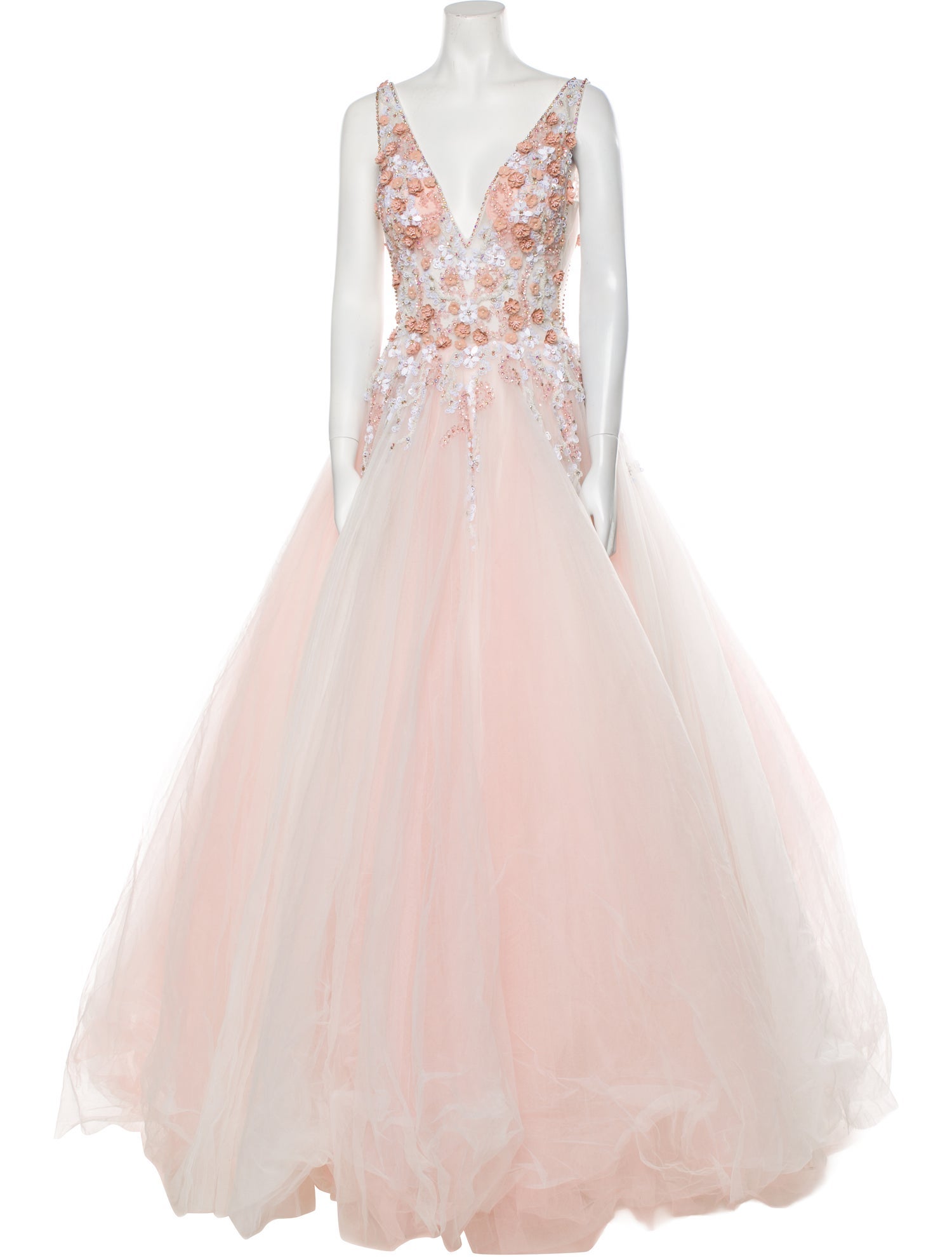 Jovani Patterned Long Dress