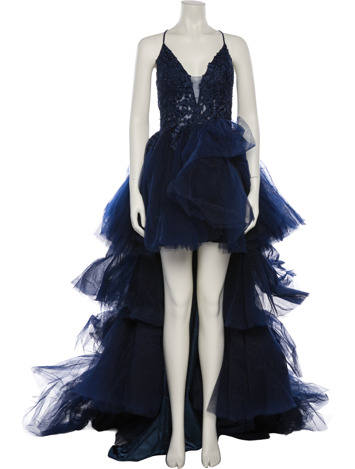 Jovani Floral Print Long Dress