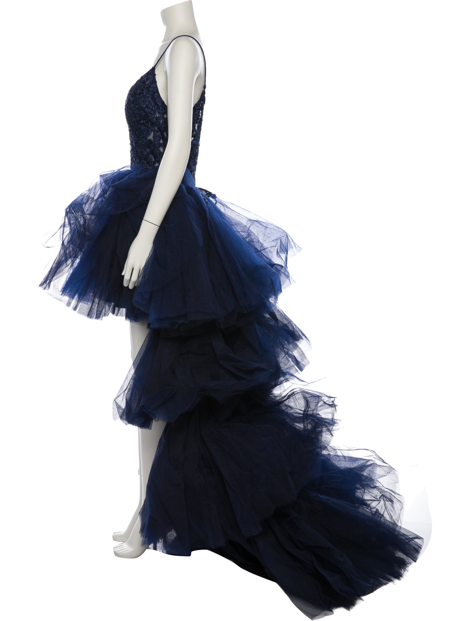 Jovani Floral Print Long Dress