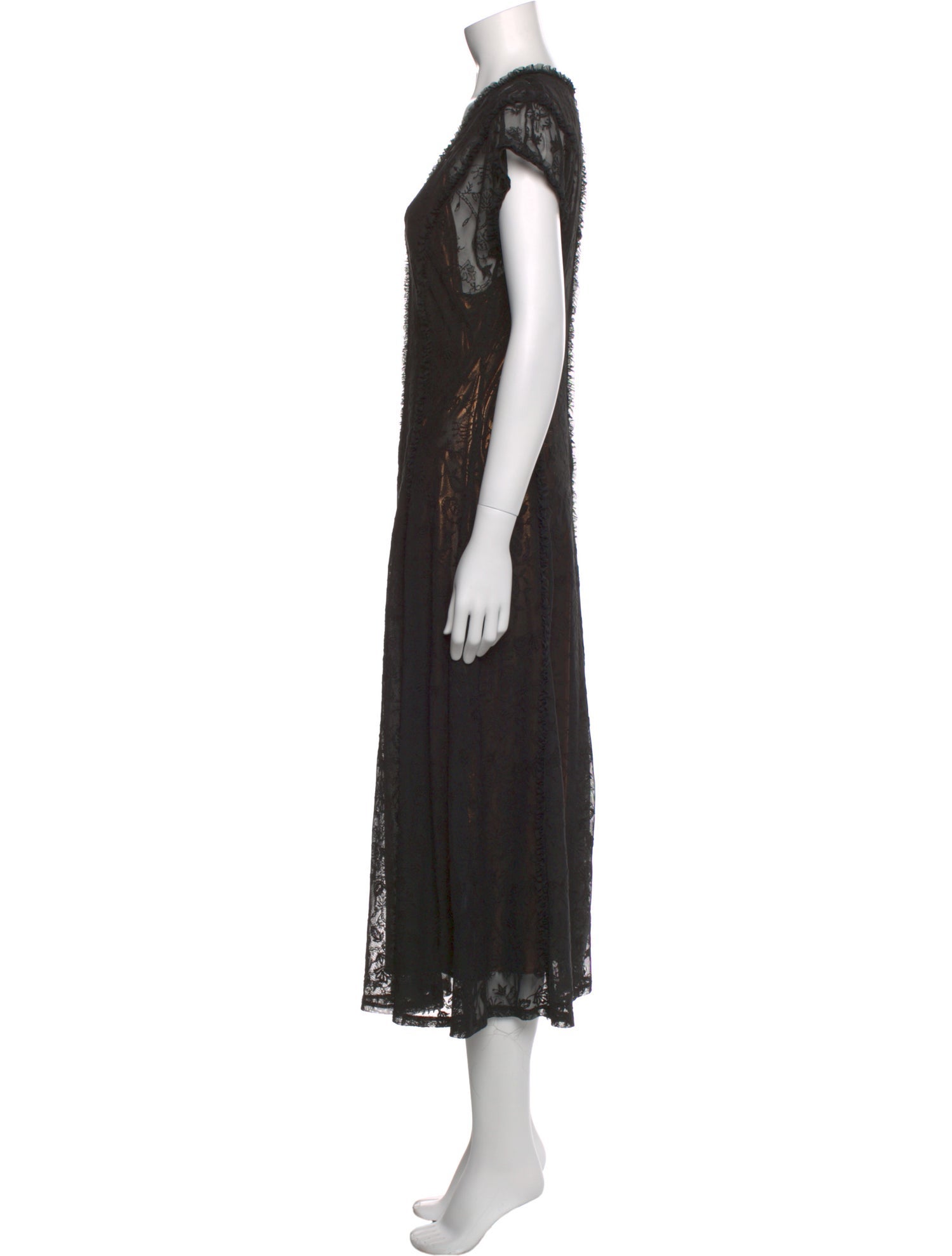 Johnny Was Lace Pattern Midi Length Dress w/ Tags