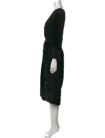 Johnny Was Angora Midi Length Dress