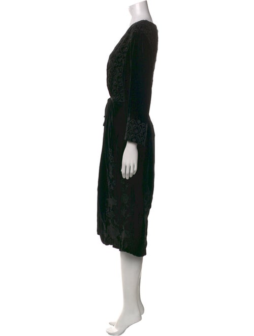 Johnny Was Angora Midi Length Dress