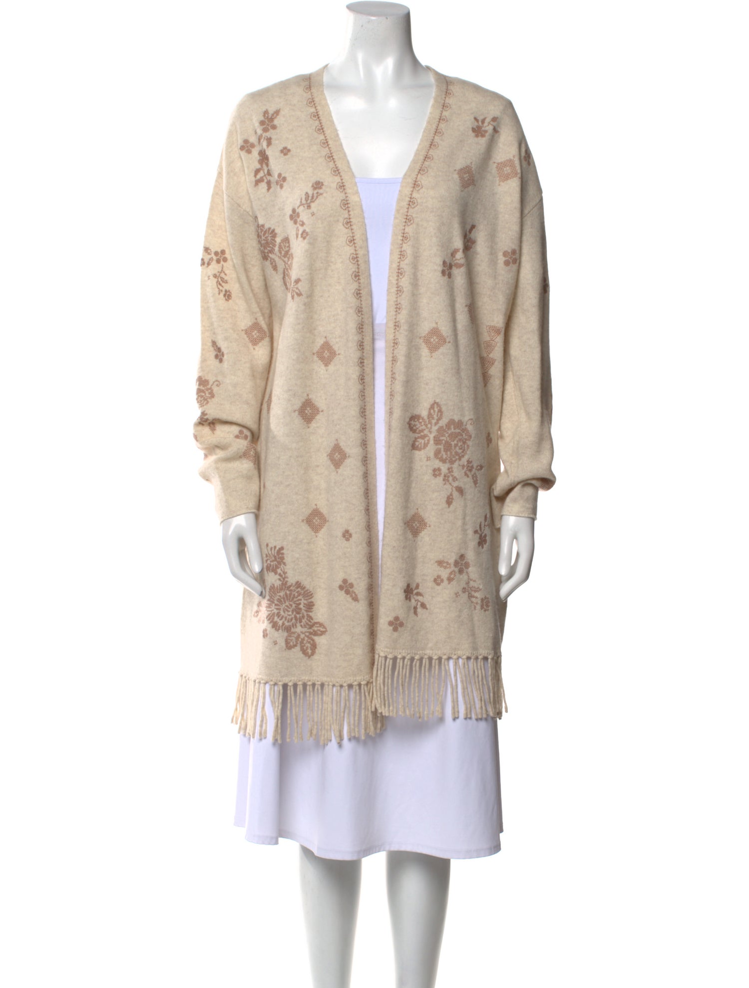 Johnny Was Mohair Printed Sweater