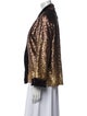 Johnny Was Sequin Animal Print Evening Jacket