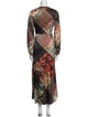Johnny Was Paisley Print Long Dress