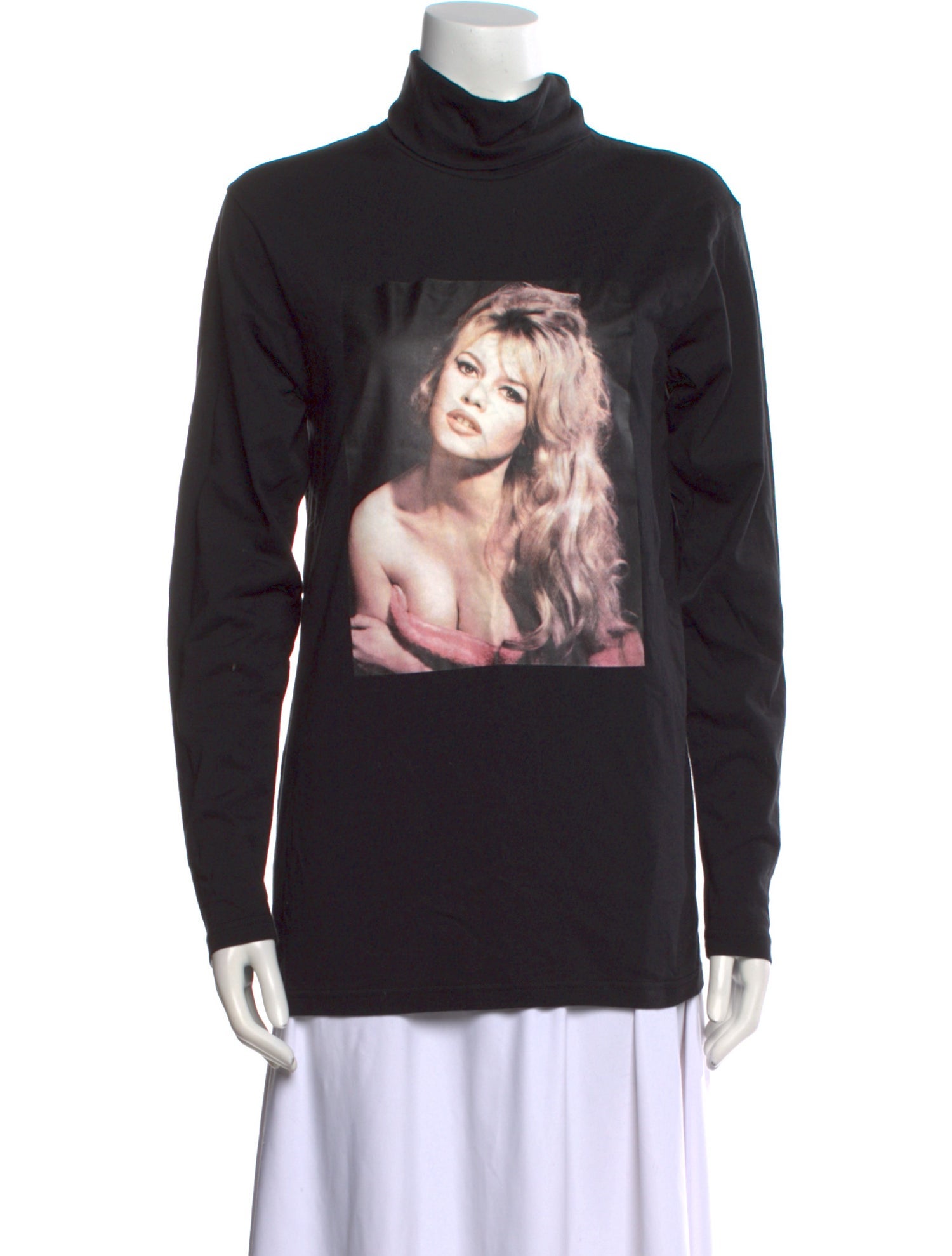 Joyrich Graphic Print Turtleneck Sweatshirt w/ Tags