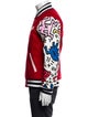Joyrich Graphic Print Varsity Jacket
