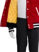 Joyrich Graphic Print Varsity Jacket