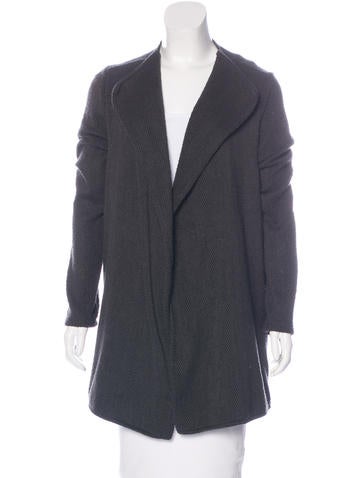 James Perse Knit Open-Front Cardigan