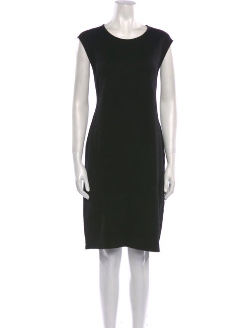 James Perse Scoop Neck Knee-Length Dress