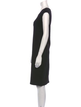 James Perse Scoop Neck Knee-Length Dress