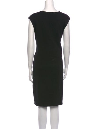 James Perse Scoop Neck Knee-Length Dress