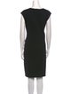 James Perse Scoop Neck Knee-Length Dress