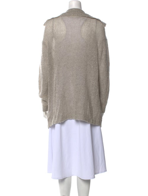 James Perse Wool Open Front Sweater