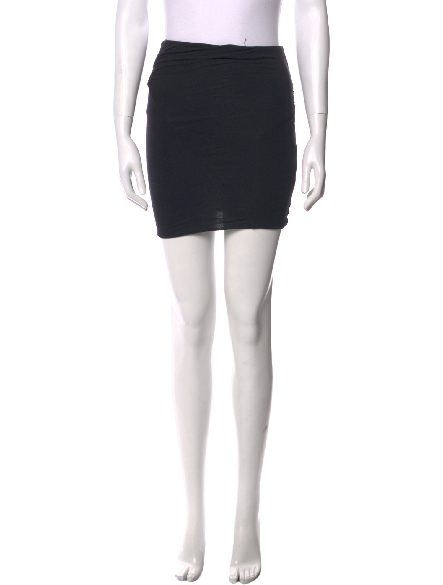 James Perse Pleated Accents Mini Skirt