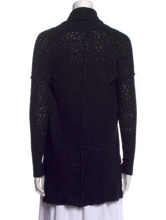 James Perse Merino Wool Open Front Sweater